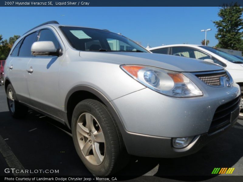 Liquid Silver / Gray 2007 Hyundai Veracruz SE