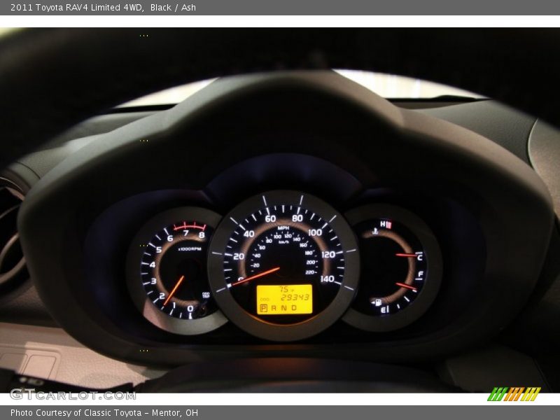 Black / Ash 2011 Toyota RAV4 Limited 4WD