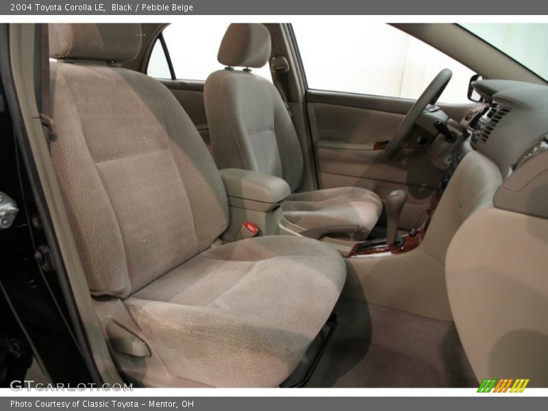 Black / Pebble Beige 2004 Toyota Corolla LE