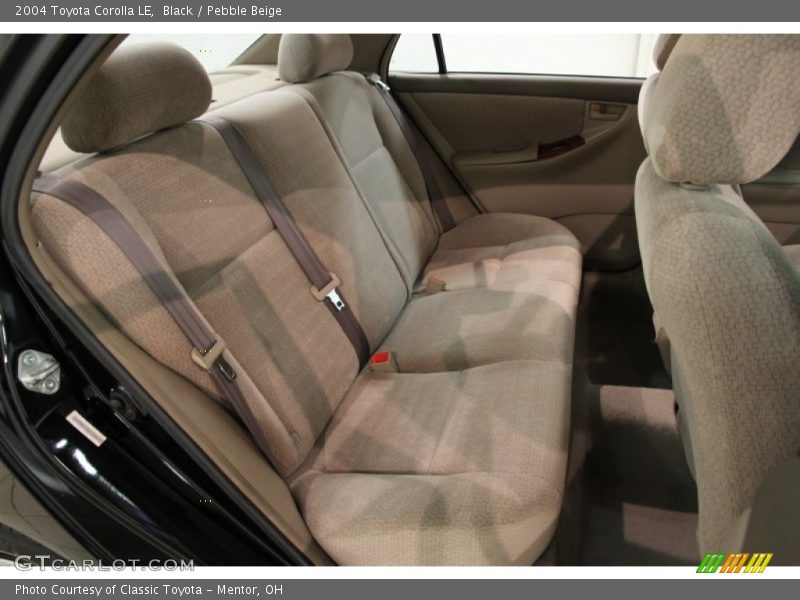Black / Pebble Beige 2004 Toyota Corolla LE