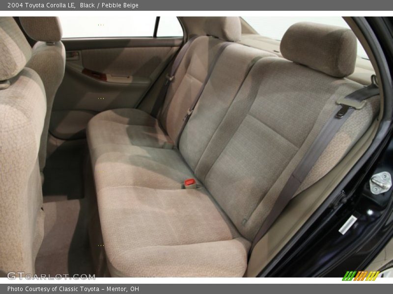 Black / Pebble Beige 2004 Toyota Corolla LE