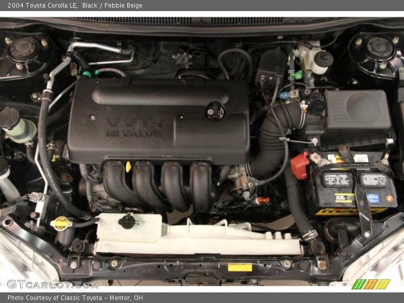 Black / Pebble Beige 2004 Toyota Corolla LE