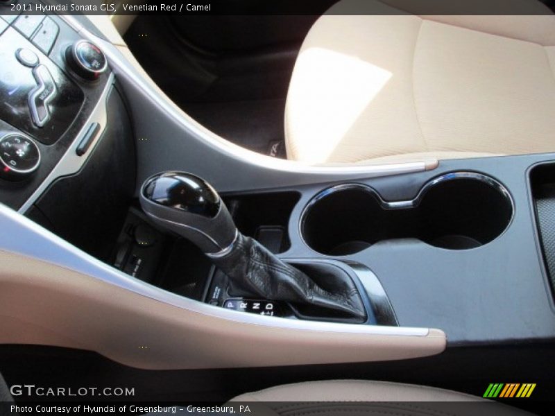 Venetian Red / Camel 2011 Hyundai Sonata GLS
