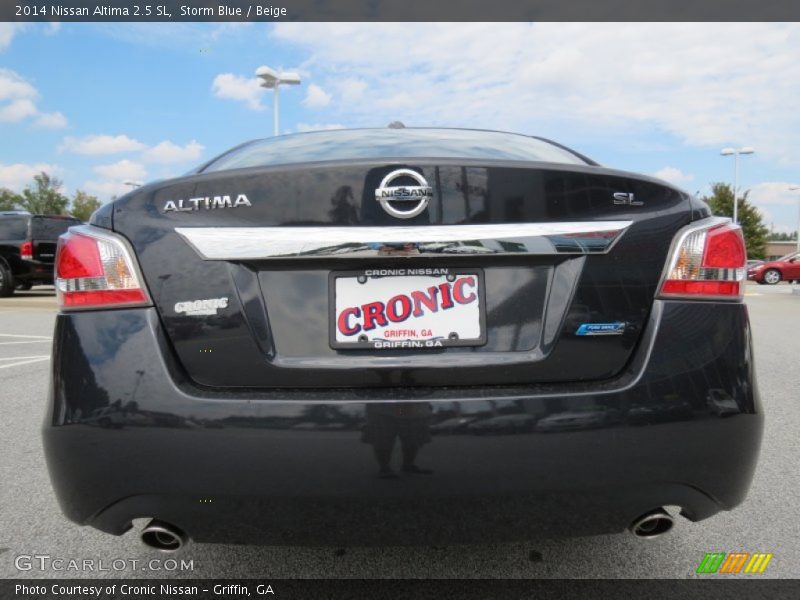 Storm Blue / Beige 2014 Nissan Altima 2.5 SL