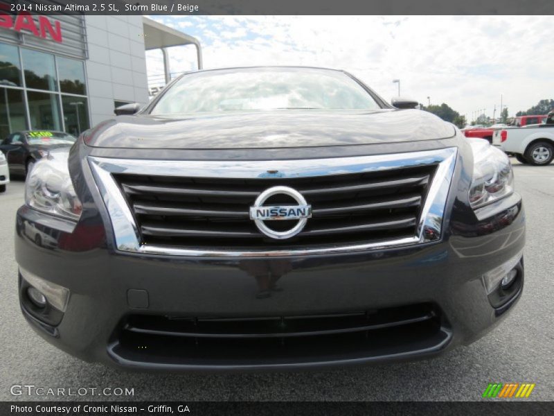 Storm Blue / Beige 2014 Nissan Altima 2.5 SL