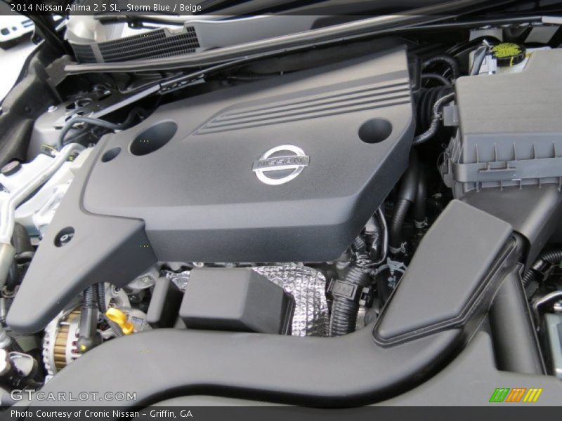 Storm Blue / Beige 2014 Nissan Altima 2.5 SL