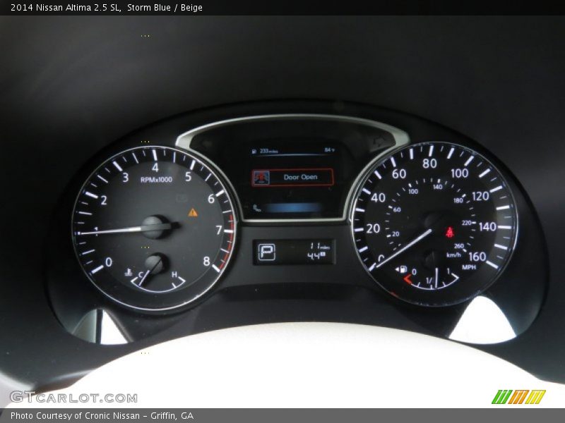 Storm Blue / Beige 2014 Nissan Altima 2.5 SL