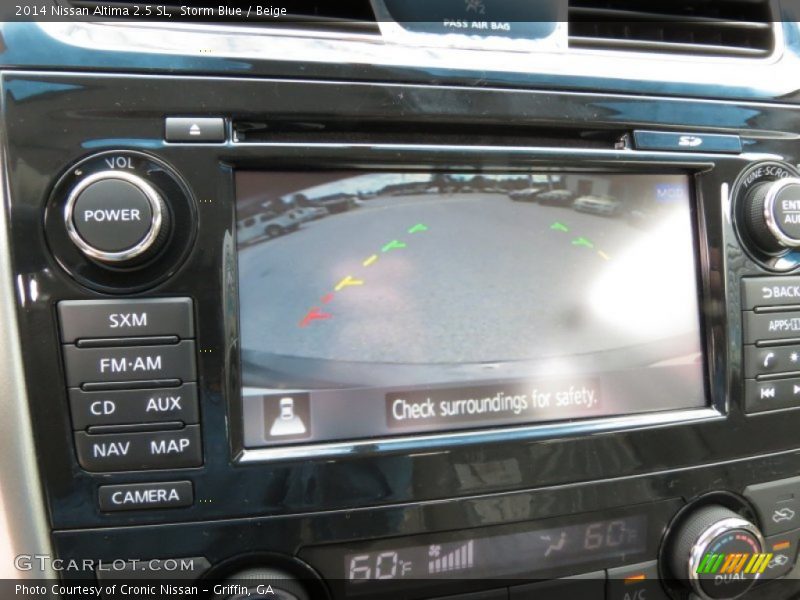 Storm Blue / Beige 2014 Nissan Altima 2.5 SL