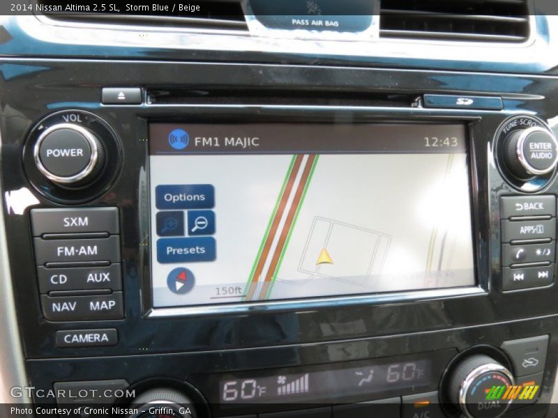 Storm Blue / Beige 2014 Nissan Altima 2.5 SL