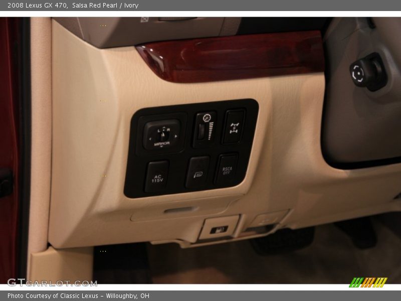 Salsa Red Pearl / Ivory 2008 Lexus GX 470