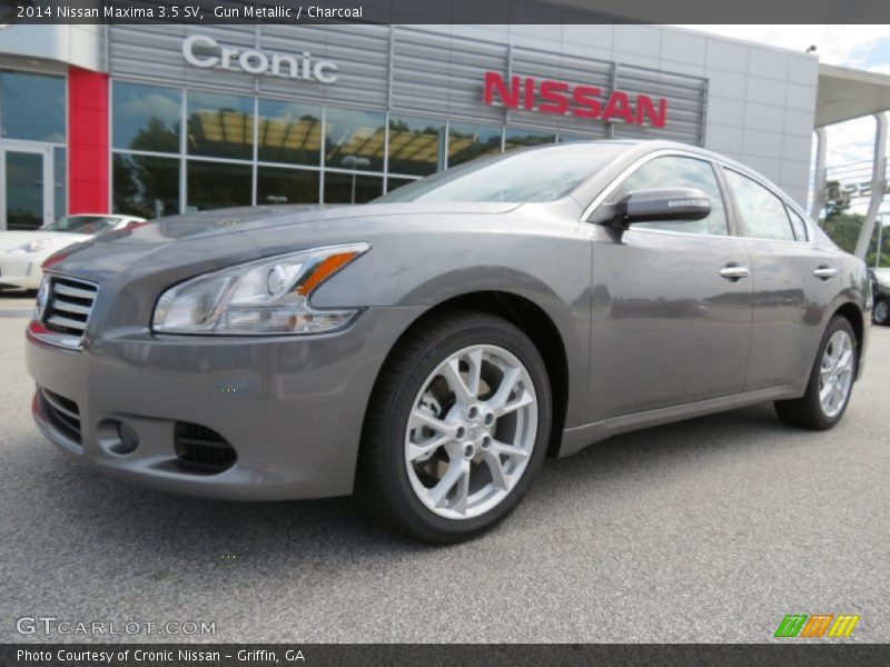 Gun Metallic / Charcoal 2014 Nissan Maxima 3.5 SV