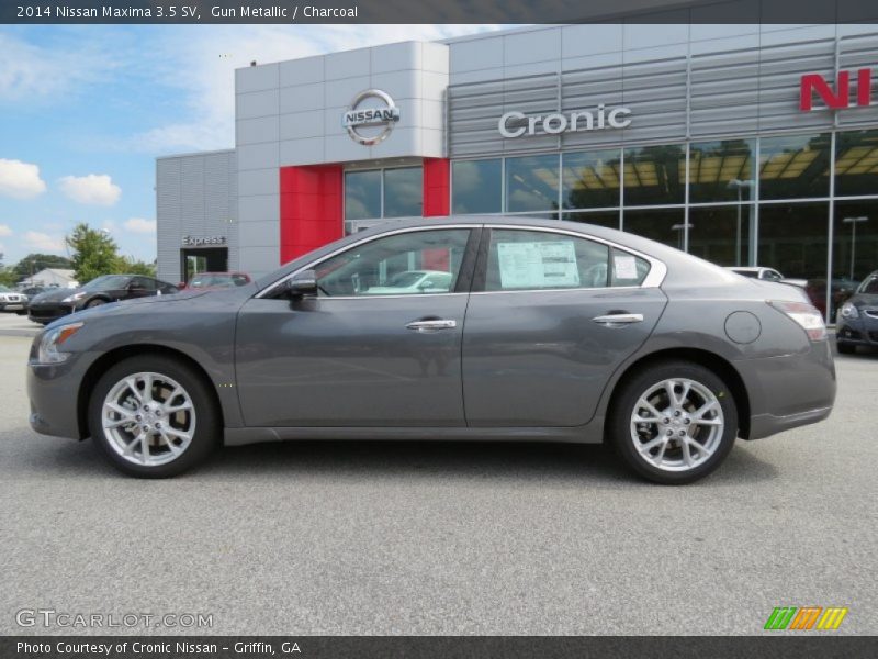 Gun Metallic / Charcoal 2014 Nissan Maxima 3.5 SV