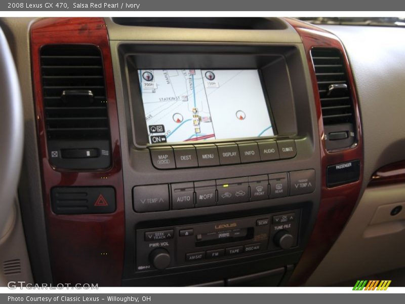 Salsa Red Pearl / Ivory 2008 Lexus GX 470