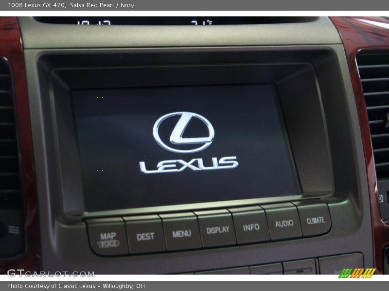 Salsa Red Pearl / Ivory 2008 Lexus GX 470