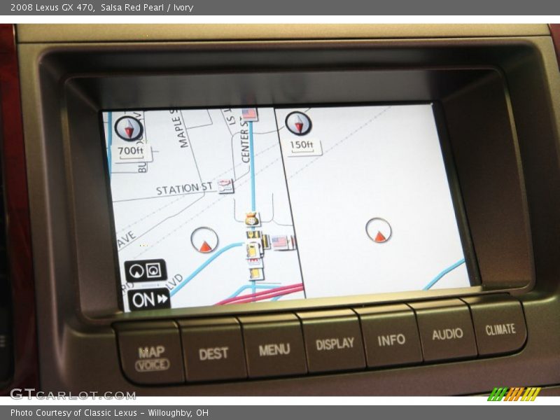 Salsa Red Pearl / Ivory 2008 Lexus GX 470