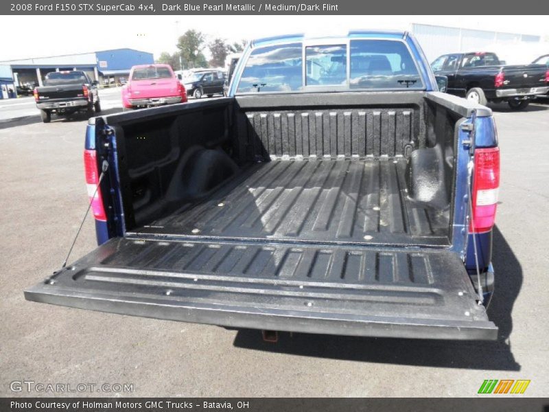 Dark Blue Pearl Metallic / Medium/Dark Flint 2008 Ford F150 STX SuperCab 4x4