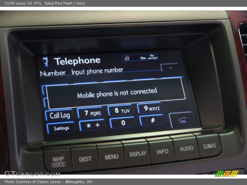 Salsa Red Pearl / Ivory 2008 Lexus GX 470