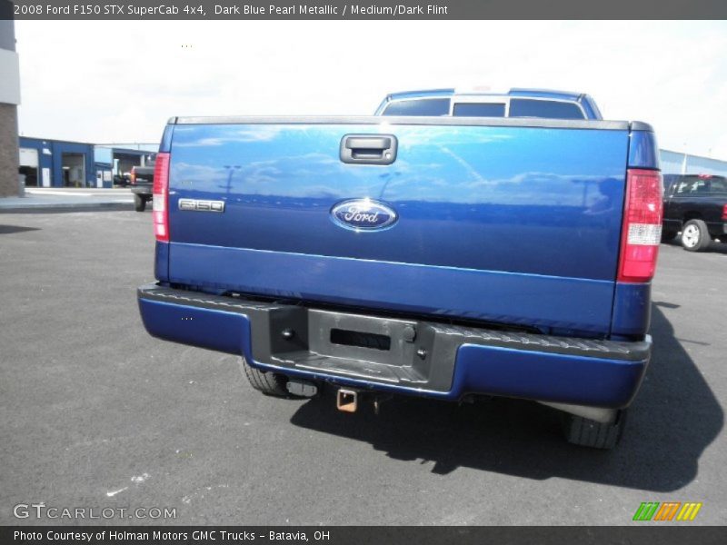 Dark Blue Pearl Metallic / Medium/Dark Flint 2008 Ford F150 STX SuperCab 4x4