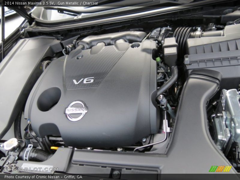 Gun Metallic / Charcoal 2014 Nissan Maxima 3.5 SV