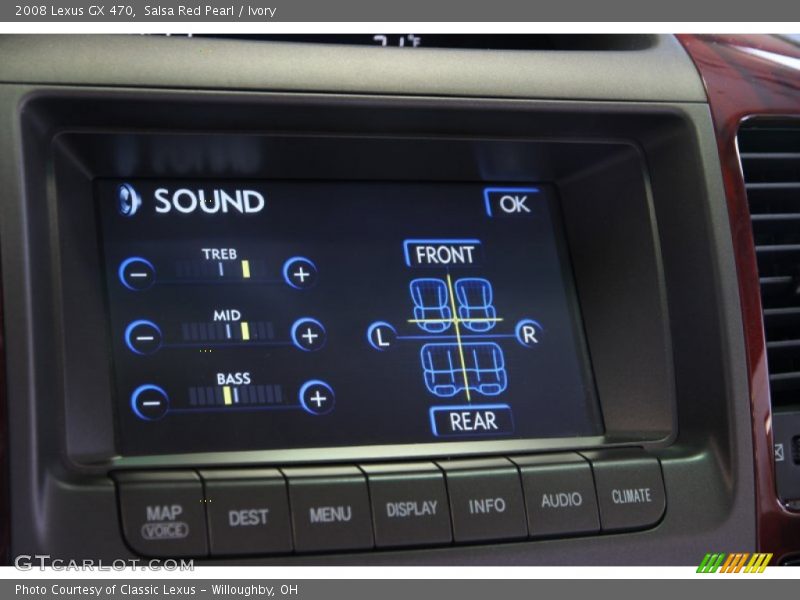 Salsa Red Pearl / Ivory 2008 Lexus GX 470