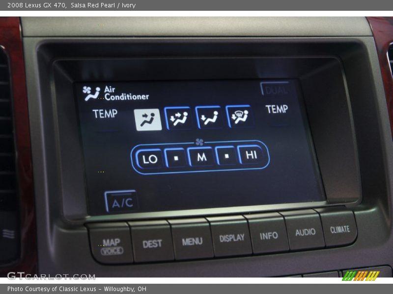 Salsa Red Pearl / Ivory 2008 Lexus GX 470
