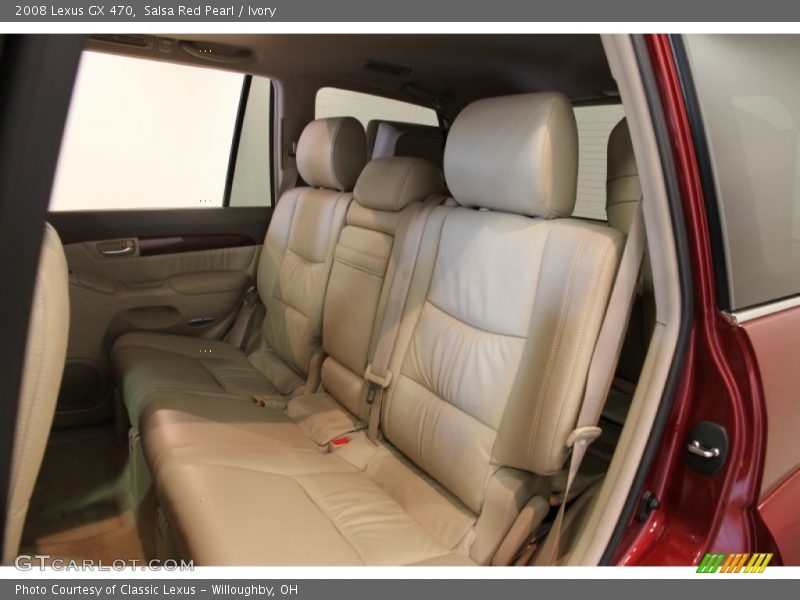 Salsa Red Pearl / Ivory 2008 Lexus GX 470