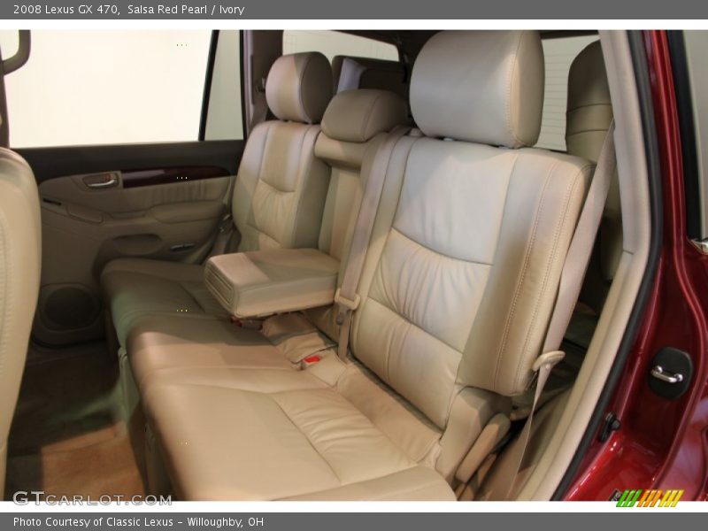 Salsa Red Pearl / Ivory 2008 Lexus GX 470