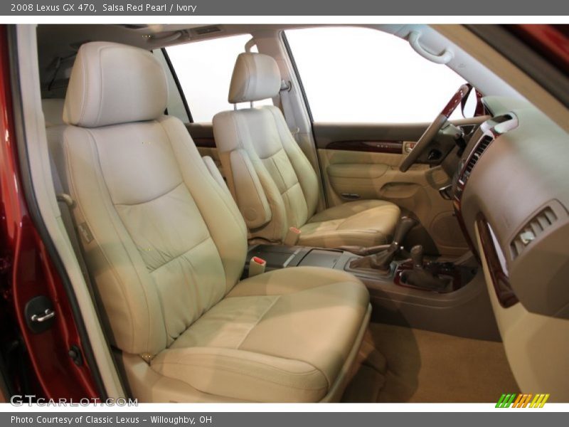 Salsa Red Pearl / Ivory 2008 Lexus GX 470