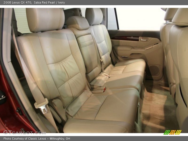 Salsa Red Pearl / Ivory 2008 Lexus GX 470