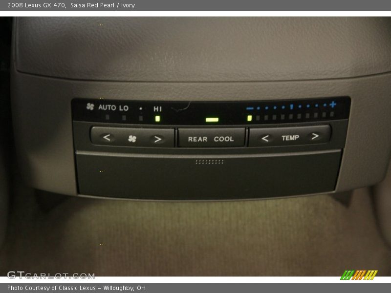 Salsa Red Pearl / Ivory 2008 Lexus GX 470