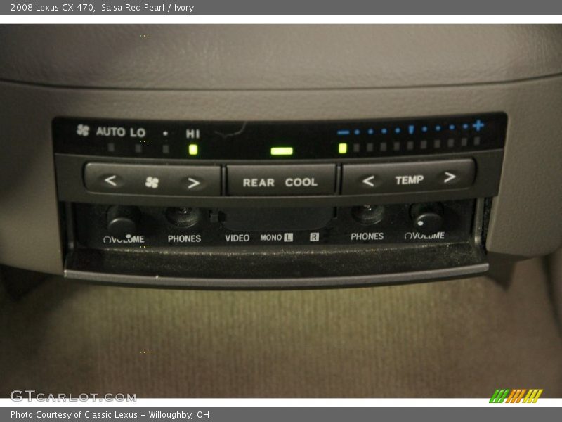 Salsa Red Pearl / Ivory 2008 Lexus GX 470