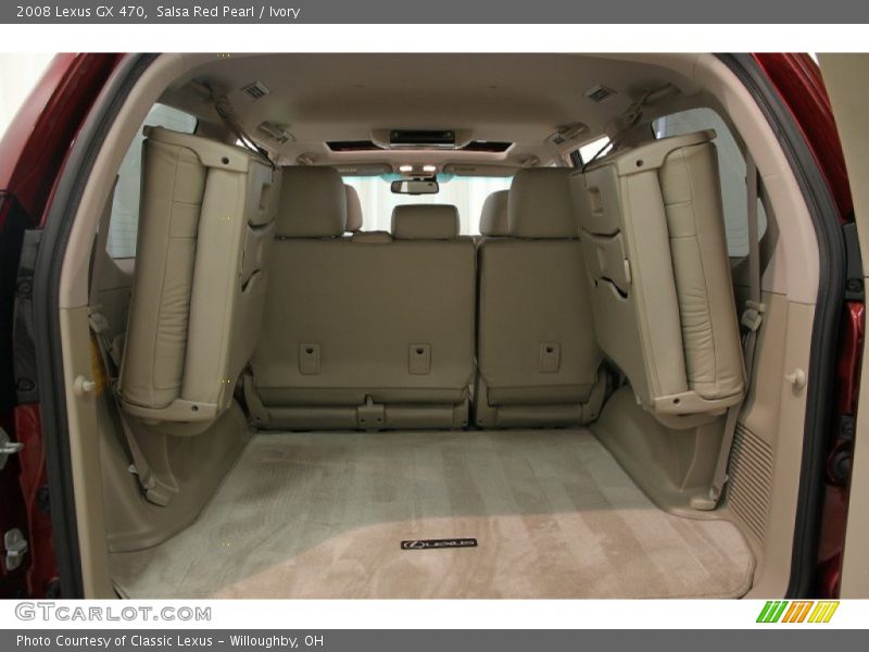 Salsa Red Pearl / Ivory 2008 Lexus GX 470