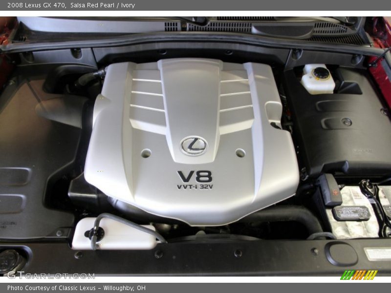 Salsa Red Pearl / Ivory 2008 Lexus GX 470