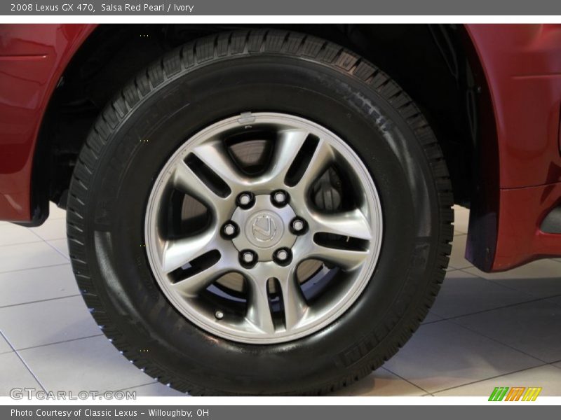 Salsa Red Pearl / Ivory 2008 Lexus GX 470