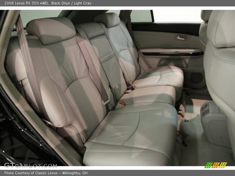 Black Onyx / Light Gray 2008 Lexus RX 350 AWD