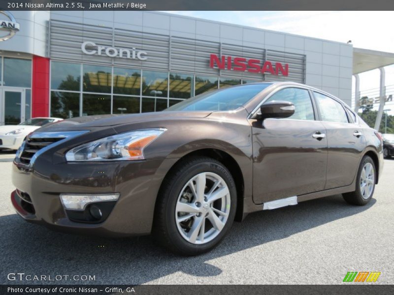 Java Metallic / Beige 2014 Nissan Altima 2.5 SL