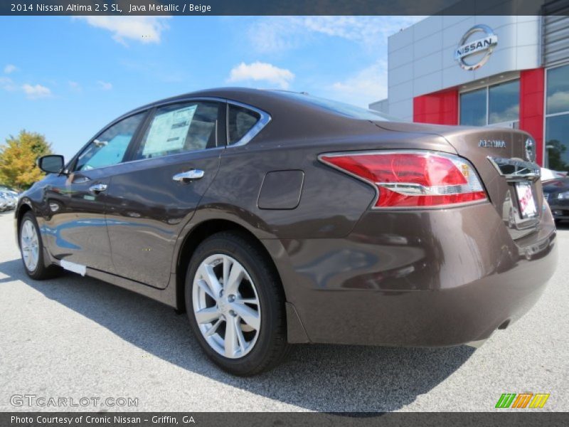 Java Metallic / Beige 2014 Nissan Altima 2.5 SL