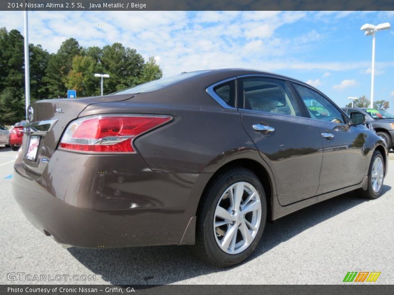 Java Metallic / Beige 2014 Nissan Altima 2.5 SL