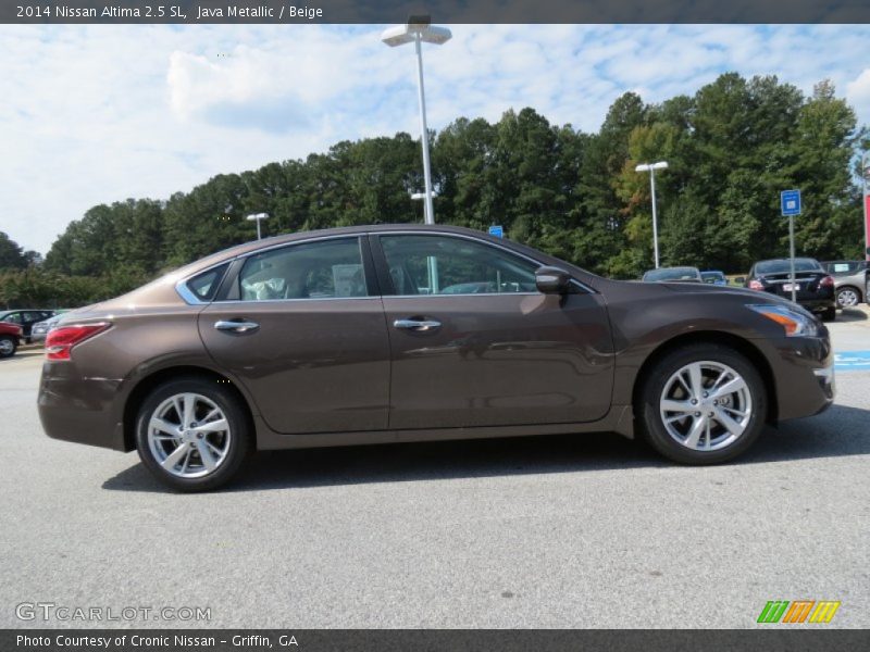 Java Metallic / Beige 2014 Nissan Altima 2.5 SL