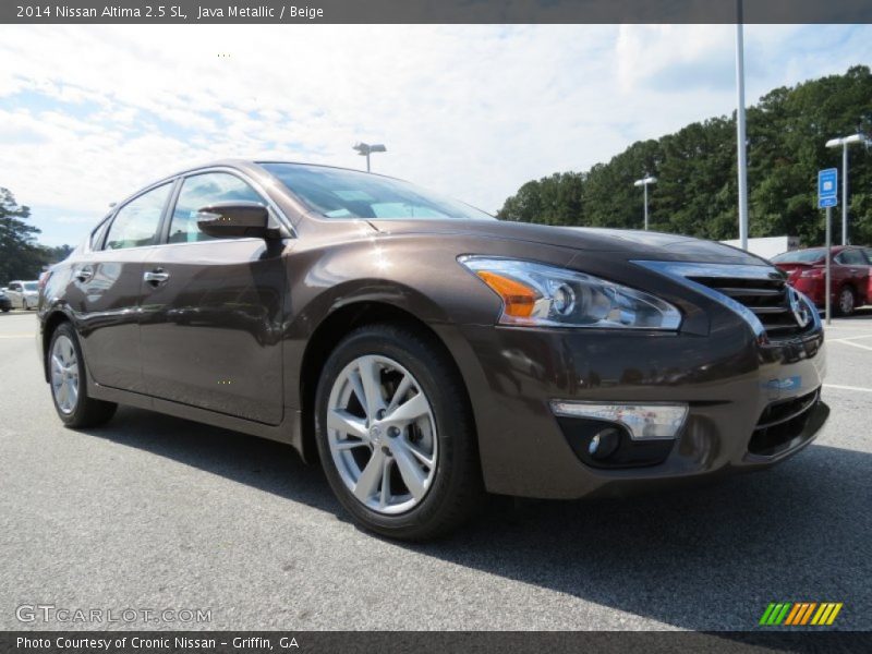 Java Metallic / Beige 2014 Nissan Altima 2.5 SL