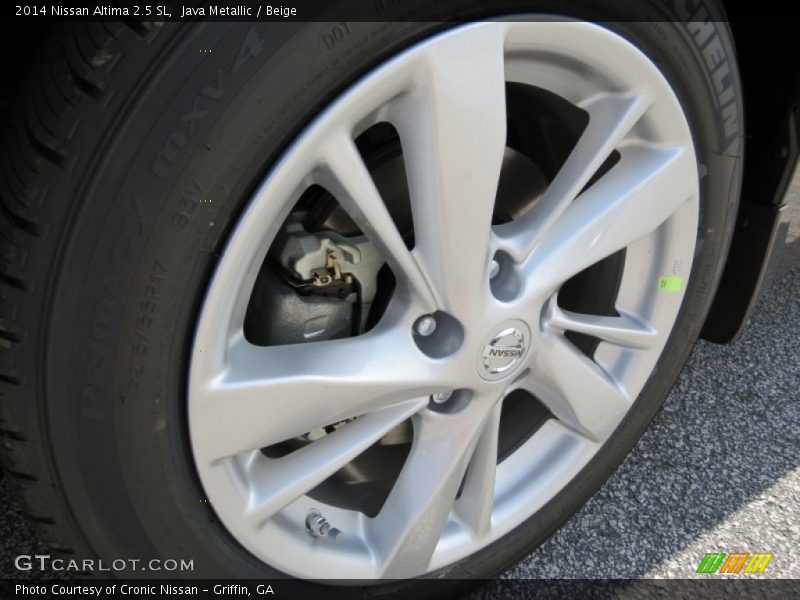 Java Metallic / Beige 2014 Nissan Altima 2.5 SL