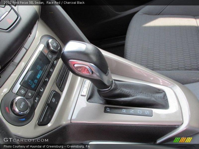 Race Red / Charcoal Black 2012 Ford Focus SEL Sedan