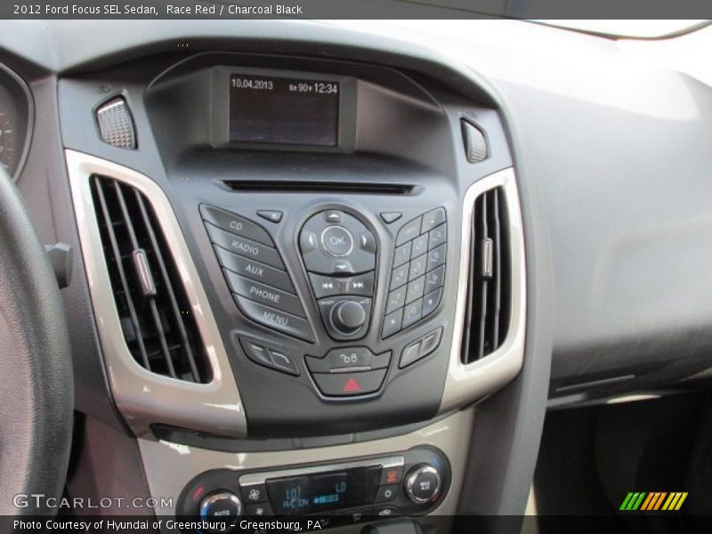 Race Red / Charcoal Black 2012 Ford Focus SEL Sedan