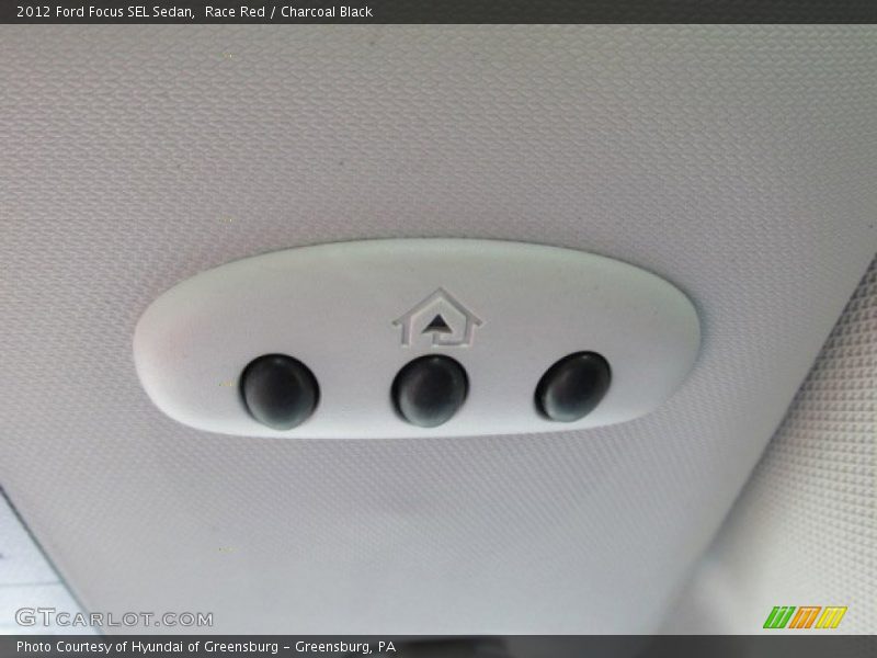 Race Red / Charcoal Black 2012 Ford Focus SEL Sedan