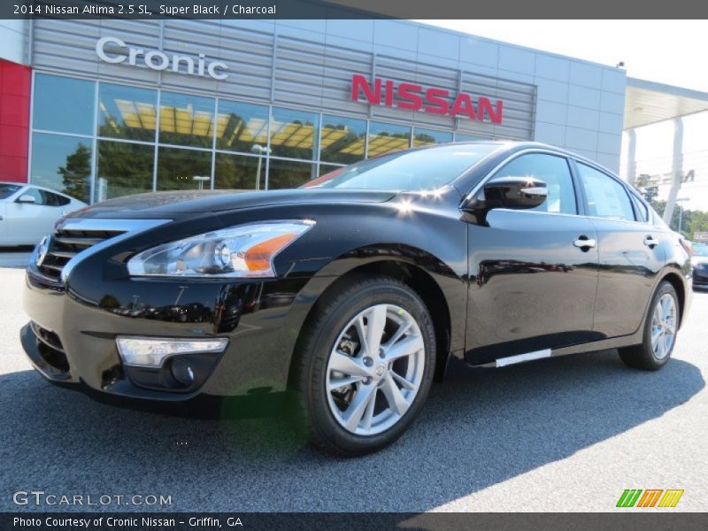 Super Black / Charcoal 2014 Nissan Altima 2.5 SL