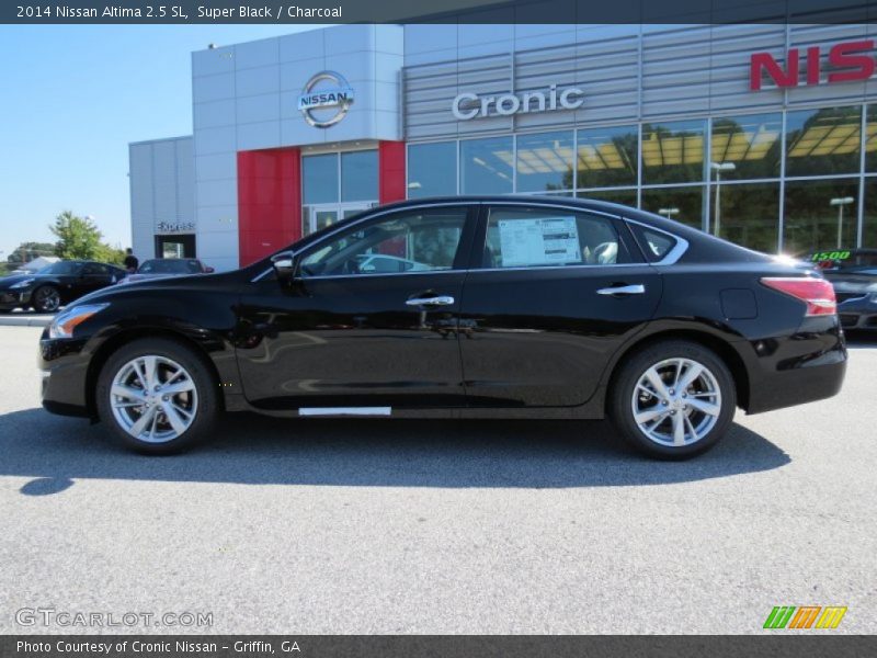 Super Black / Charcoal 2014 Nissan Altima 2.5 SL