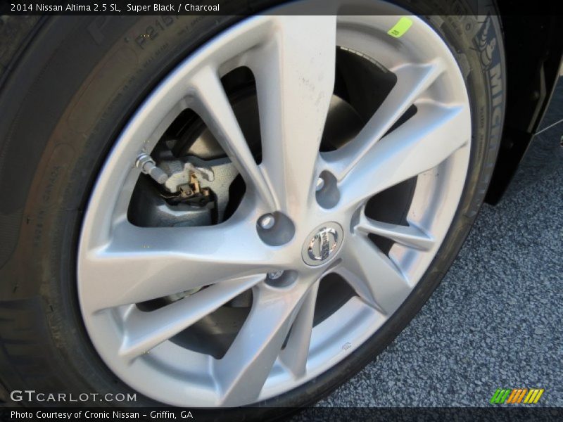 Super Black / Charcoal 2014 Nissan Altima 2.5 SL