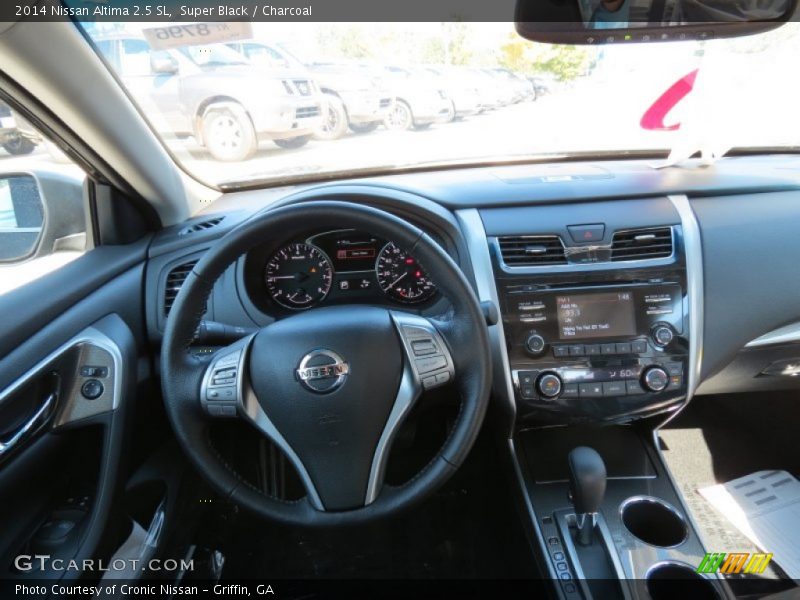 Super Black / Charcoal 2014 Nissan Altima 2.5 SL