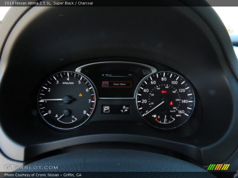 Super Black / Charcoal 2014 Nissan Altima 2.5 SL