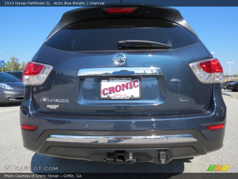 Arctic Blue Metallic / Charcoal 2014 Nissan Pathfinder SL